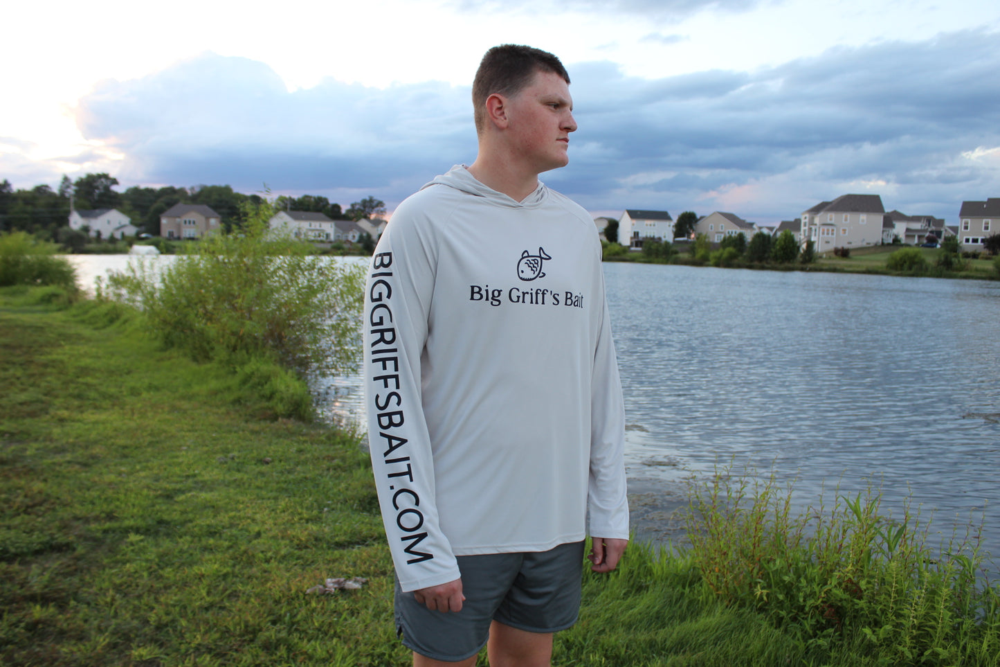 Light Grey long sleeve With hood
