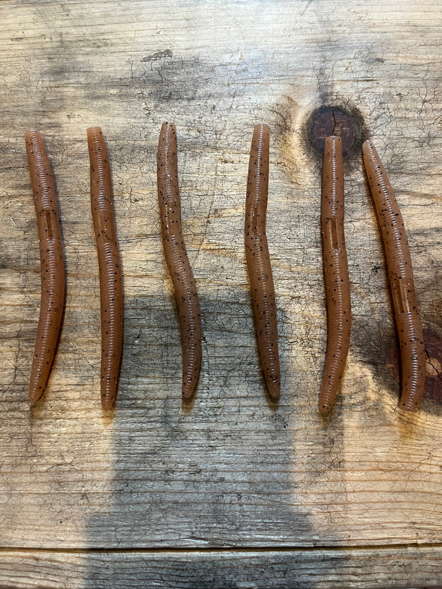 Big Griff’s bait. Stick bait Dirty worm 5in 6 pack.