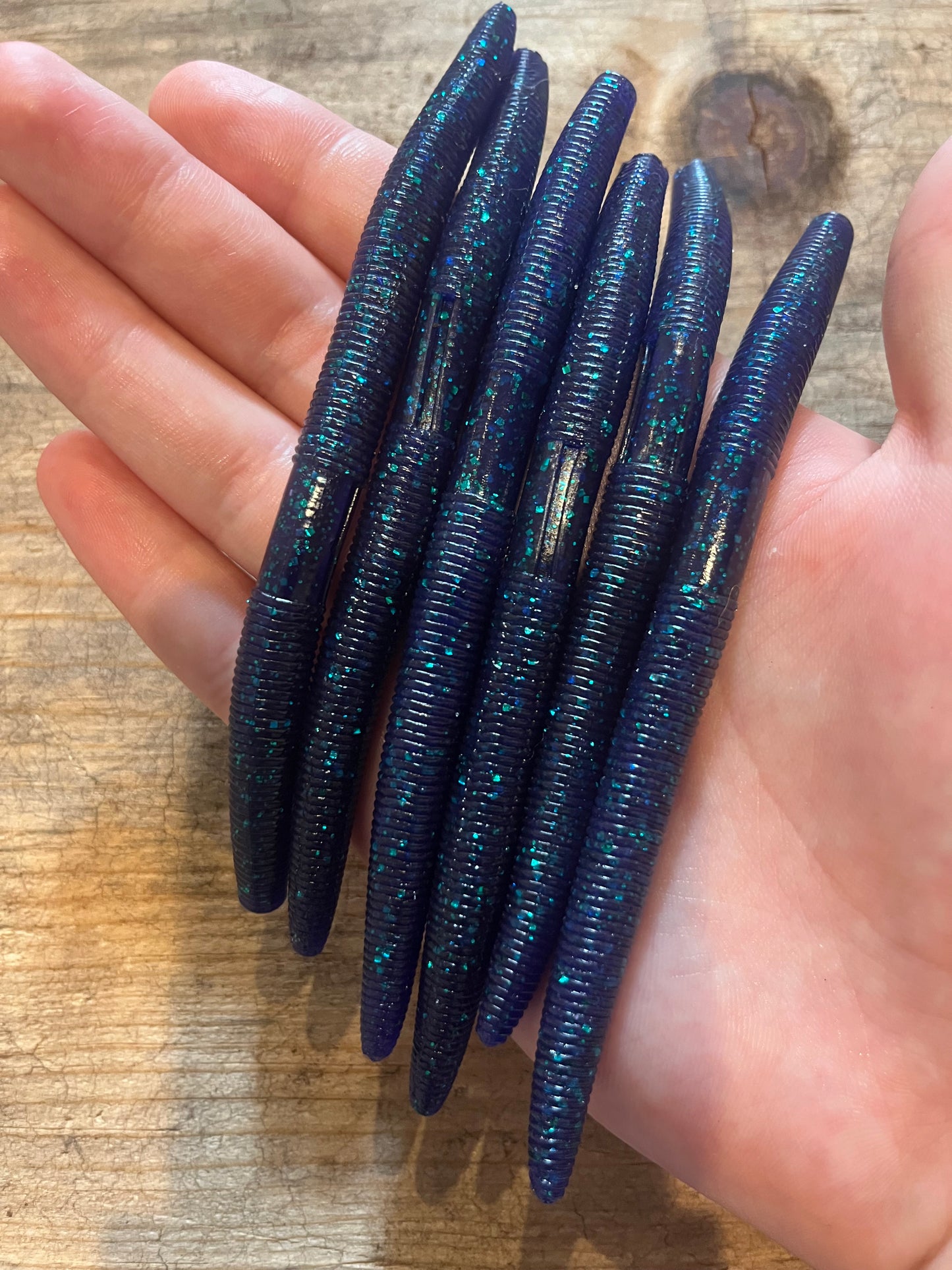 Big Griff’s bait. Stick bait Ocean blue 5in 6 pack.