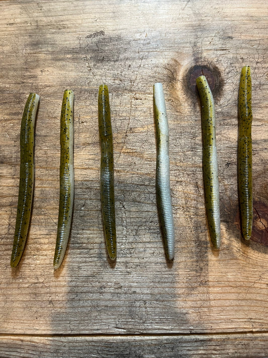 Big Griff’s bait. Stick bait frogs belly 5in 6 pack