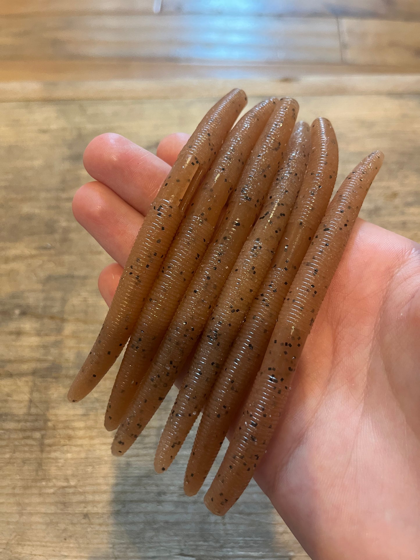 Big Griff’s bait. Stick bait Dirty worm 5in 6 pack.