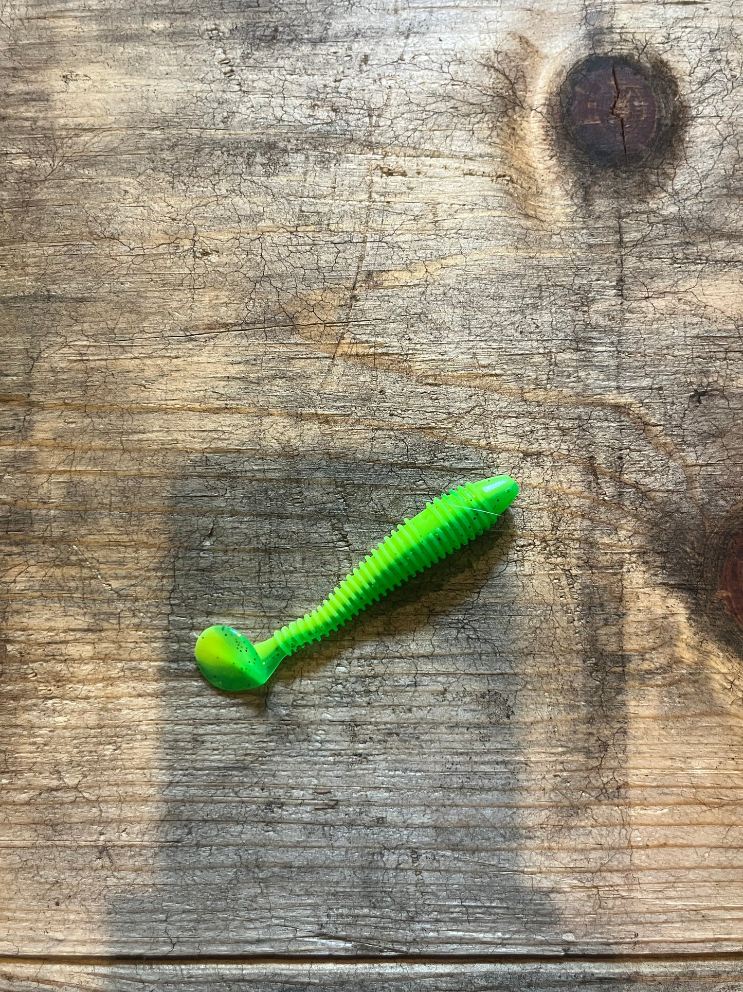 Big Griff’s bait. (3inch) 6 pack clover green