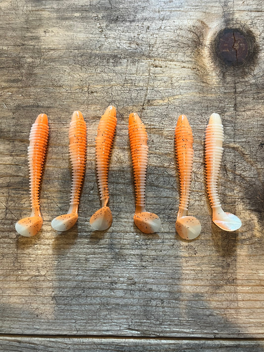 Big Griff’s bait. (3inch) 6 pack sunny day