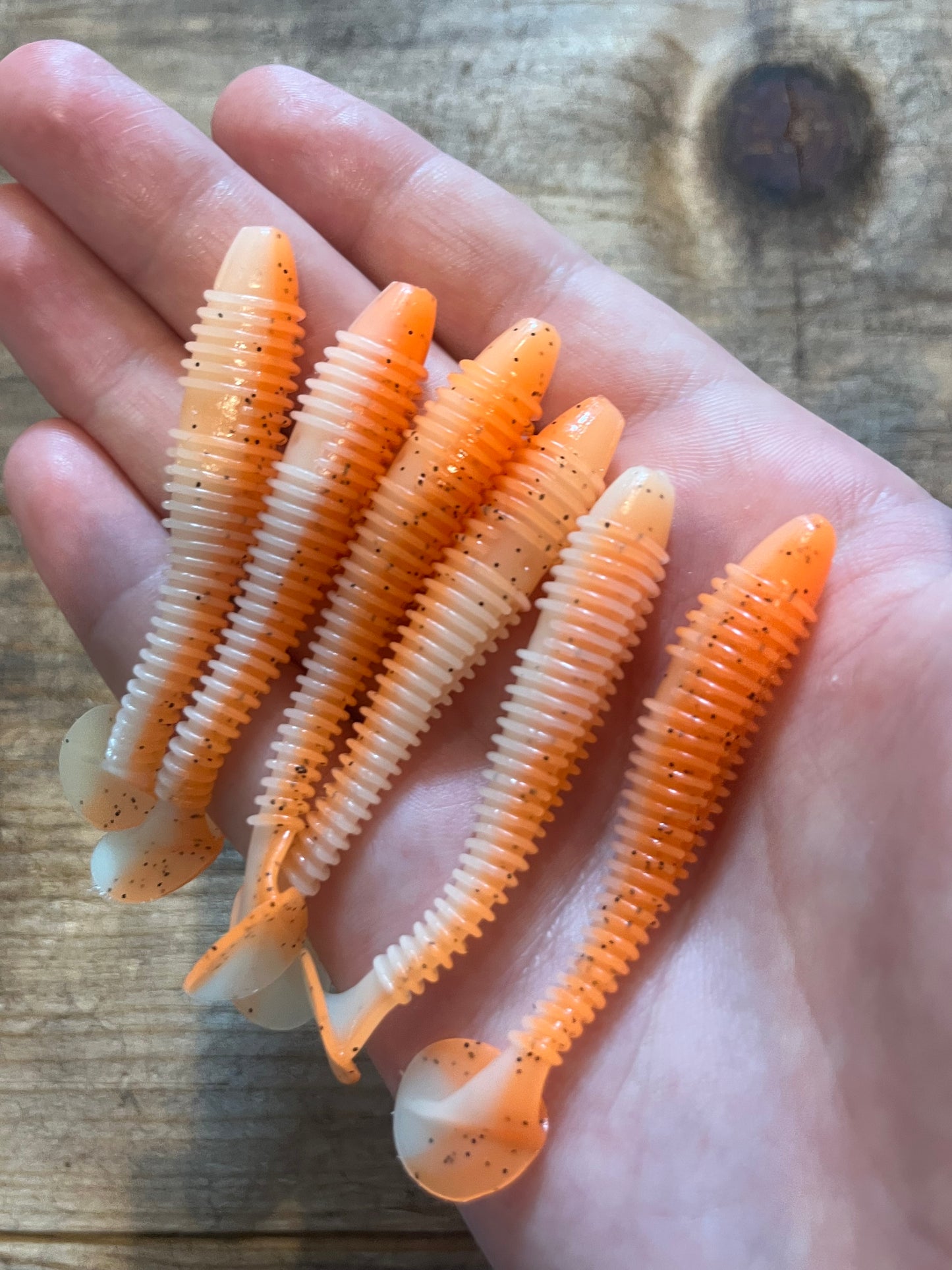 Big Griff’s bait. (3inch) 6 pack sunny day