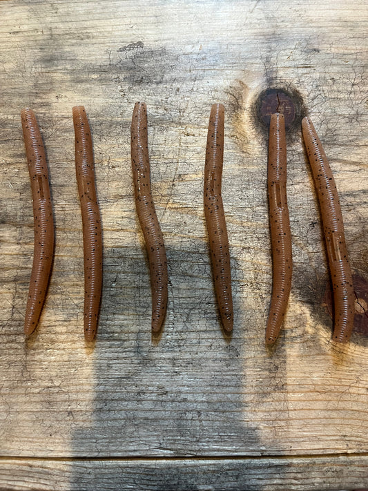 Big Griff’s bait. Stick bait Dirty worm 5in 6 pack.