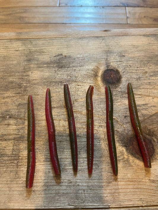 Big Griff’s bait. Stick bait watermelon 5in 6 pack